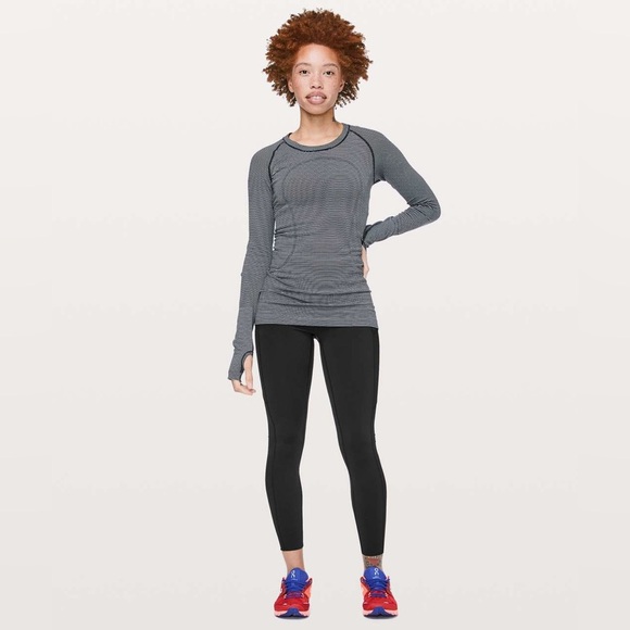 Lululemon Fast & Free 7/8 Tight II *Non-Reflective Nulux 25", Black, Size 8 - Picture 1 of 13